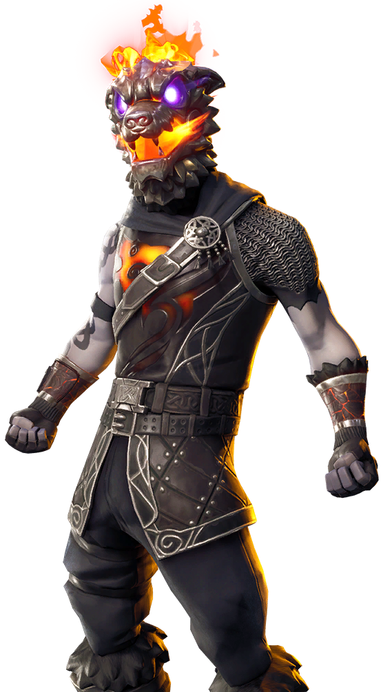 molosse de guerre ardent - skin fortnite agent nocturne