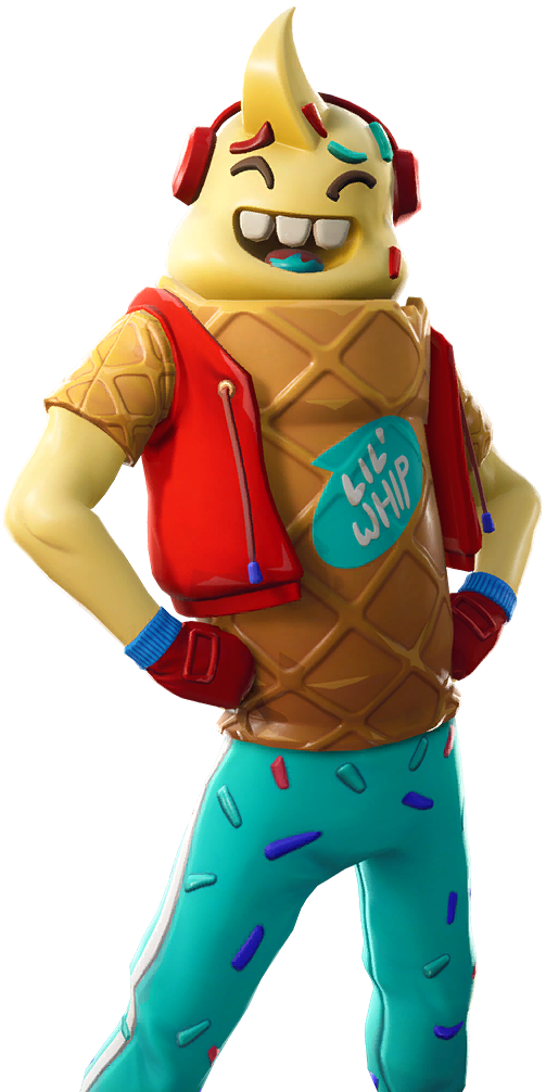 p tit cornet - skin creme glace fortnite