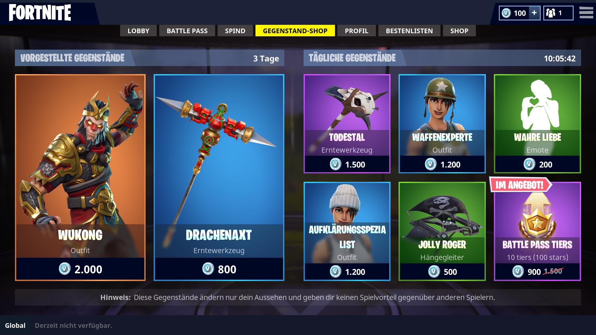 Fortnite Item Shop November 19 2025