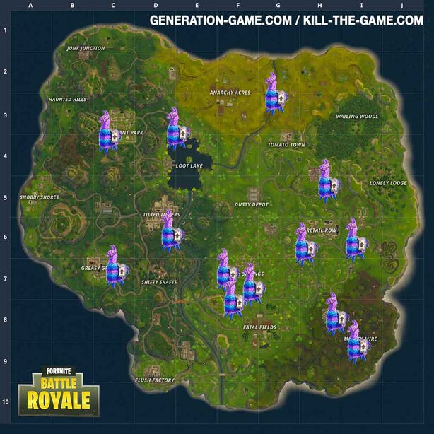 lamaemplacement - lama fortnite a acheter