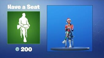 Emote Sur Ma Chaise Sur Ma Chaise Wiki Francophone Fortnite Fandom