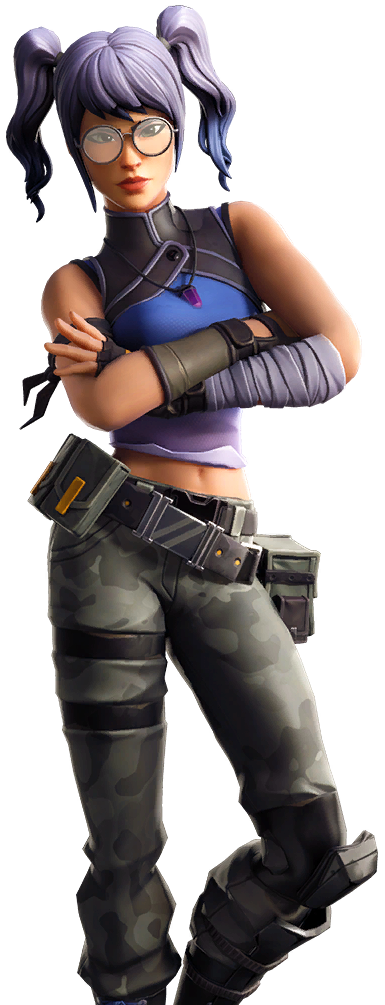 Byba Crystal Fortnite Skin Png