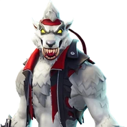 lycan yeux jaunes - skin fortnite saison 6 loup garou