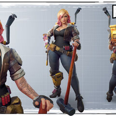 female constructor - fortnite power base penny