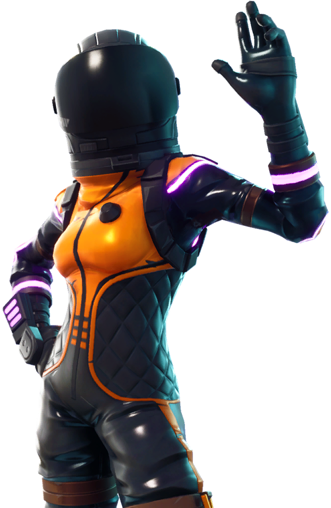 Hybride noir fortnite png