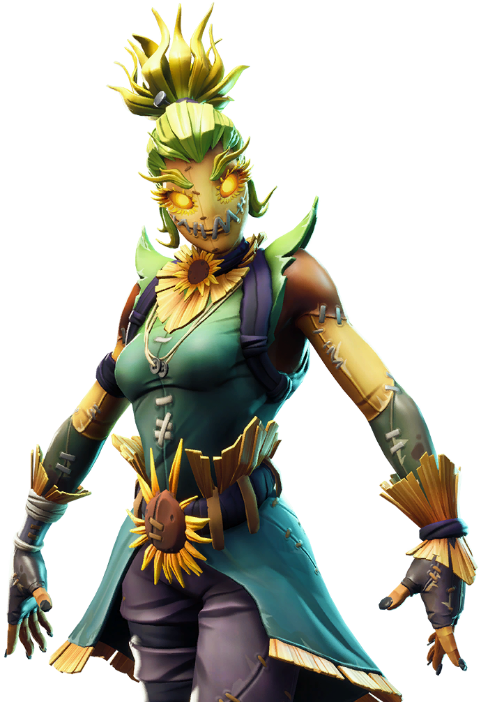 dame de paille - skin cornet de glace fortnite