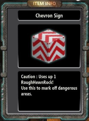 Chevron Sign