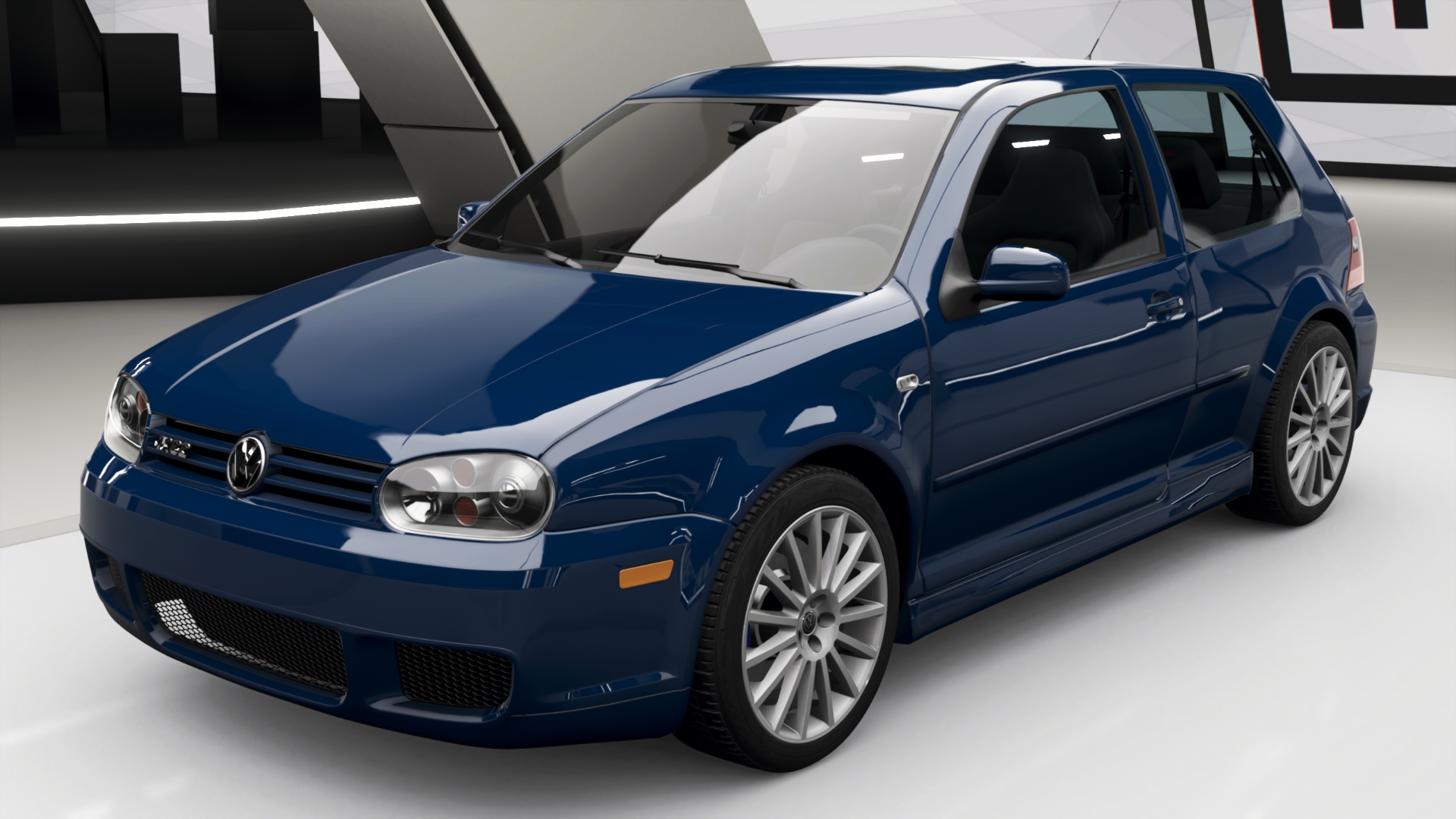 VW Golf r32 mk4 красный