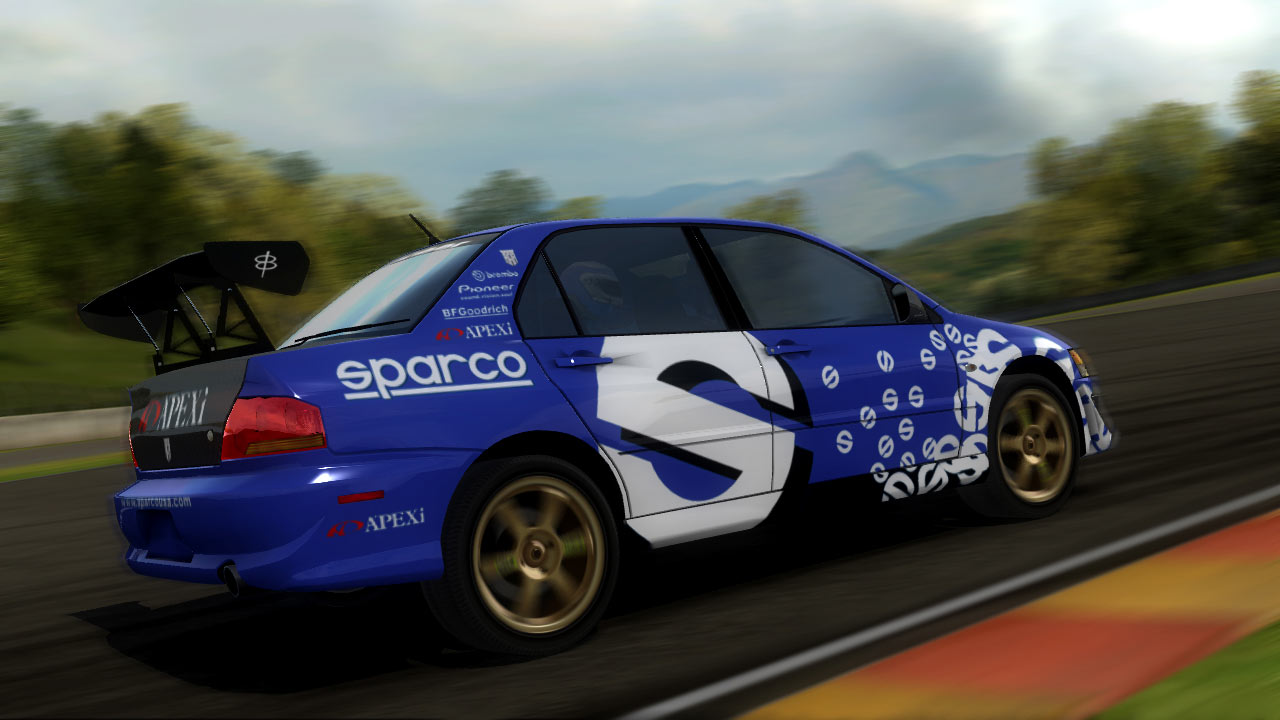 Mitsubishi Sparco Lancer Evolution Viii Forza Motorsport