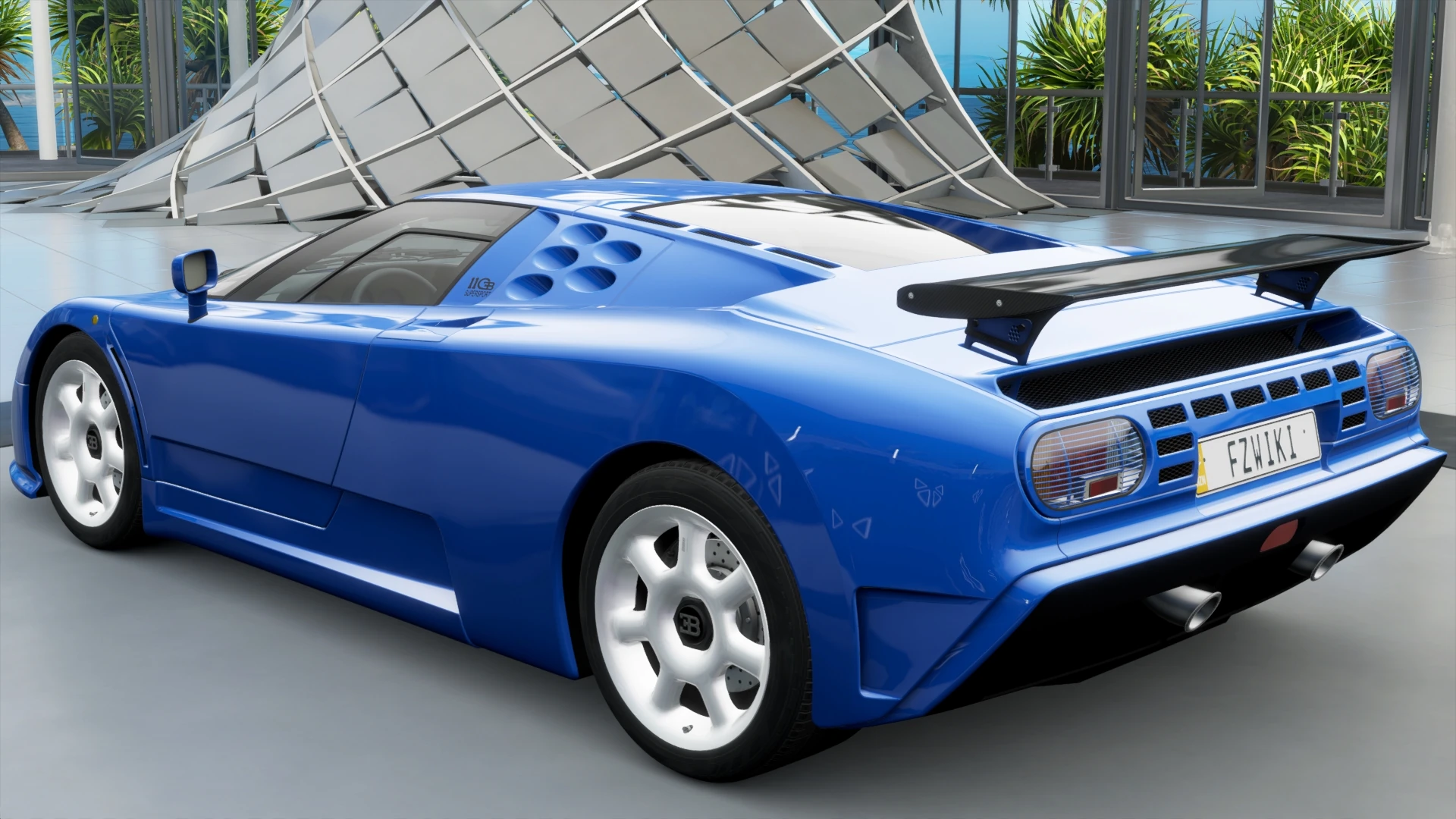 Image - FH3 Bugatti EB110 Rear.jpg | Forza Motorsport Wiki ...