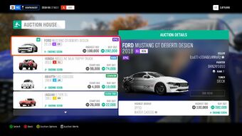 Auction House Forza Motorsport Wiki Fandom