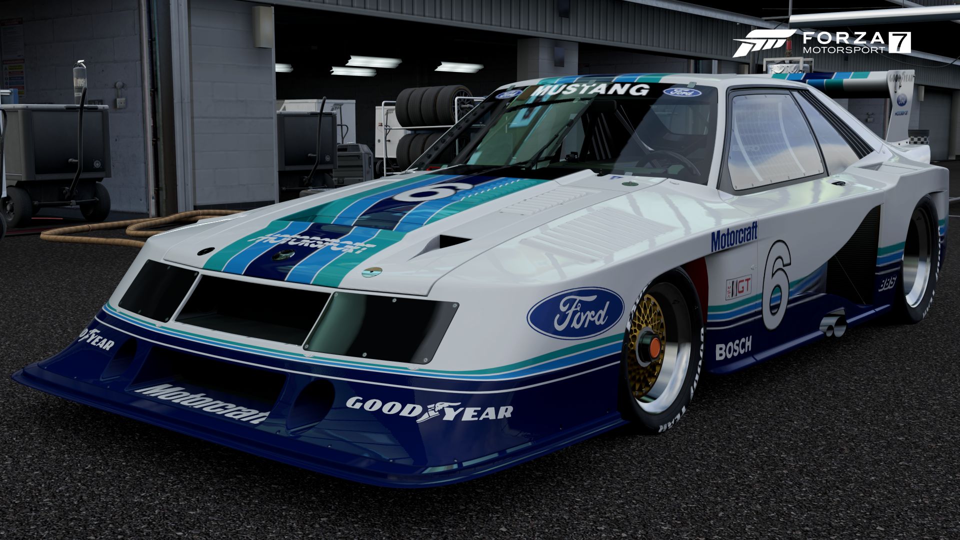 Ford #6 Zakspeed Roush Mustang IMSA GT				Fan Feed