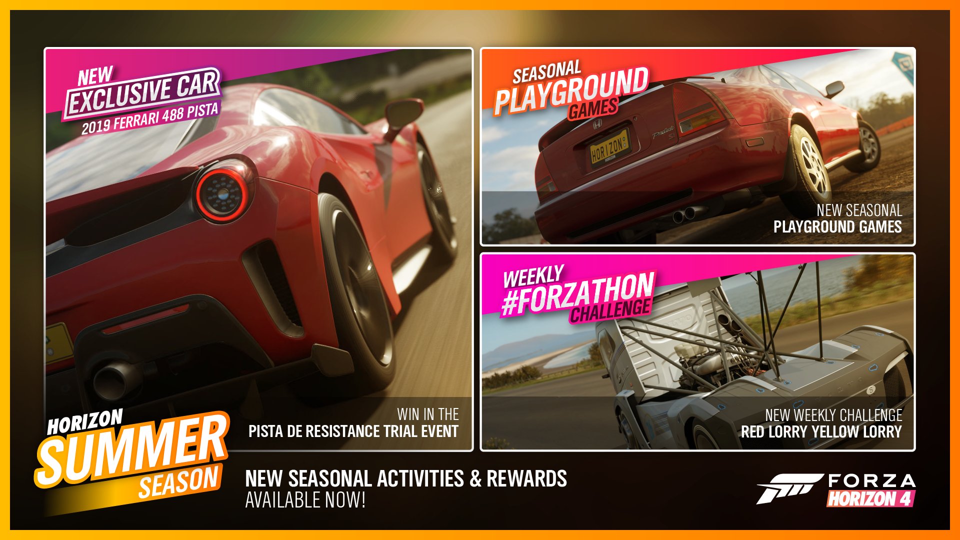 Forza Horizon 4update 16summer Season Forza Motorsport