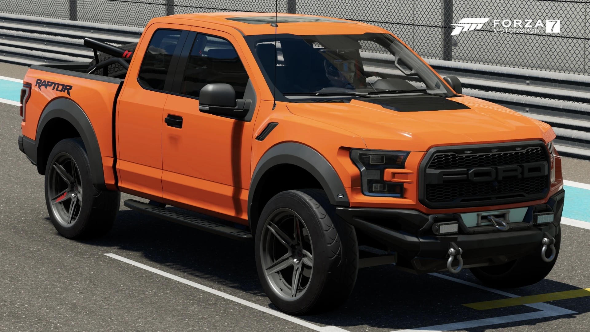 Ford Ranger Raptor Orange