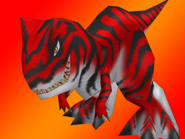 raptor fighting fossil