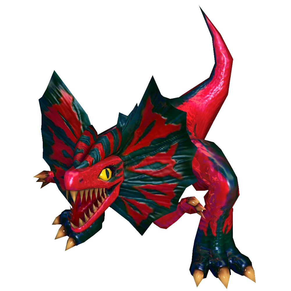 Image FFF Dilopho Model.png Fossil Fighters Wiki FANDOM powered
