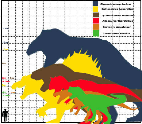 Brachiosaurus Size Chart