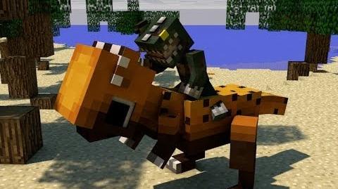 Video - Minecraft DINOSAURS! - Attack of the B-Team - Ep 