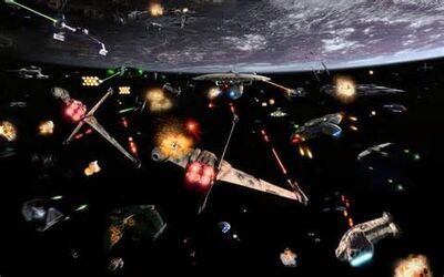 Space battle theme