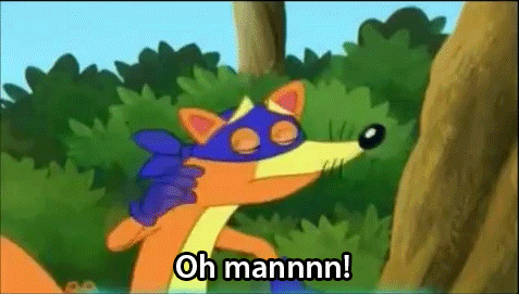 image swiper saying oh man dora the explorer gif fox knights of