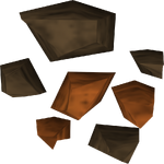 Minerai de cuivre détail