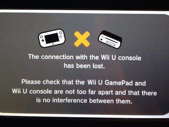 Wii U Connection Lost Screen Scary Logos Wiki Fandom