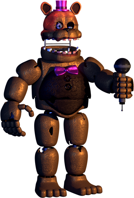 fright fredbear fredbears dismantled freddys