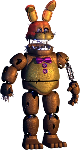 Dismantled SpringBonnie  Fredbear's Fright Wiki  FANDOM 