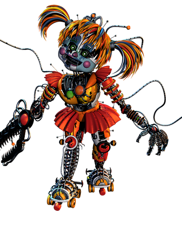 fnaf scrap baby plush