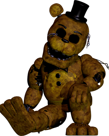 withered golden freddy plush