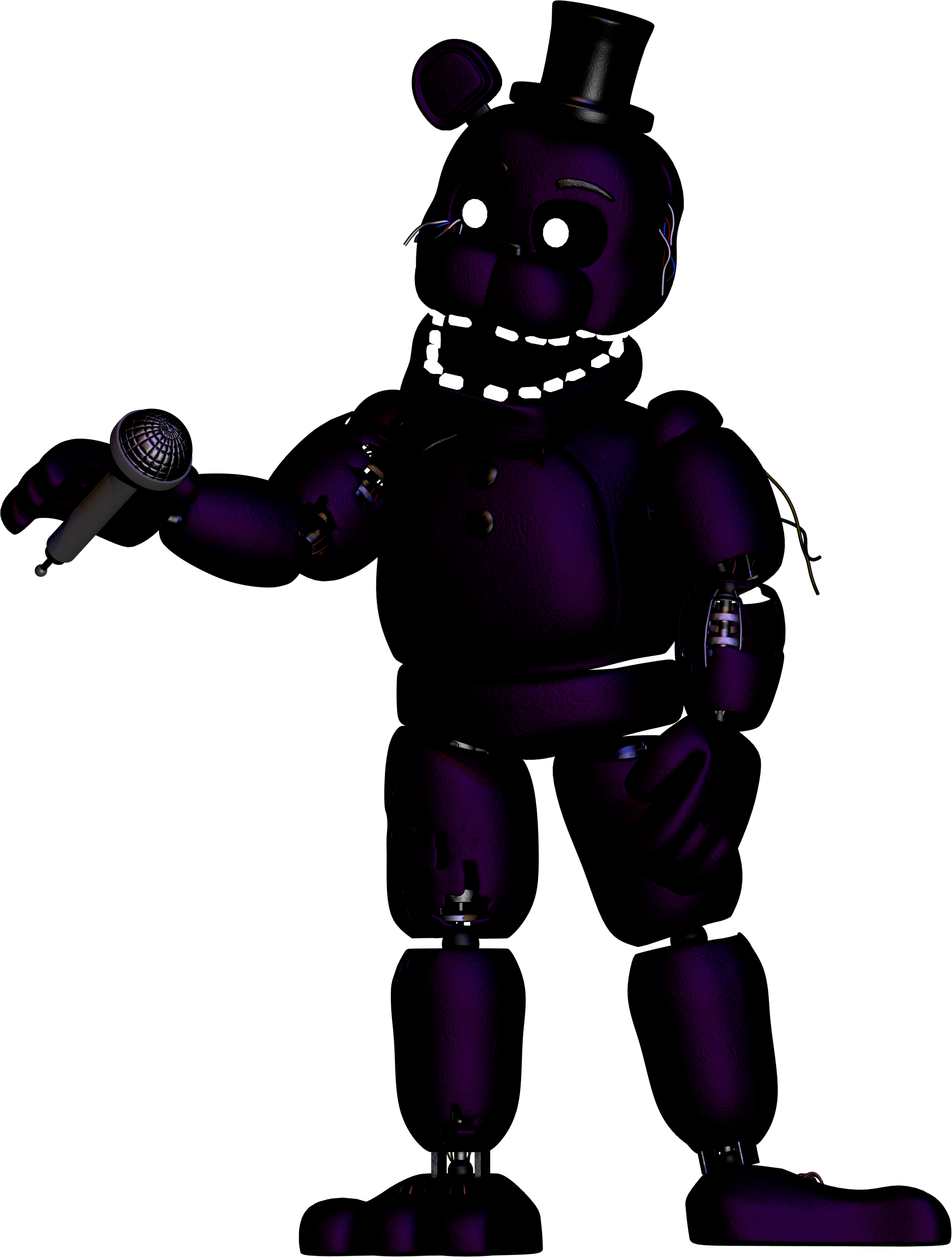 Shadow Freddy - FNaF 2 - Five Nights at Freddy's - Minecraft Skin