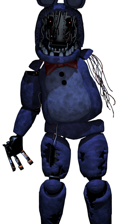 Withered Bonnie - Five Nights at Freddy&#039;s 2 (Alts. in Description) Minecraft Skin