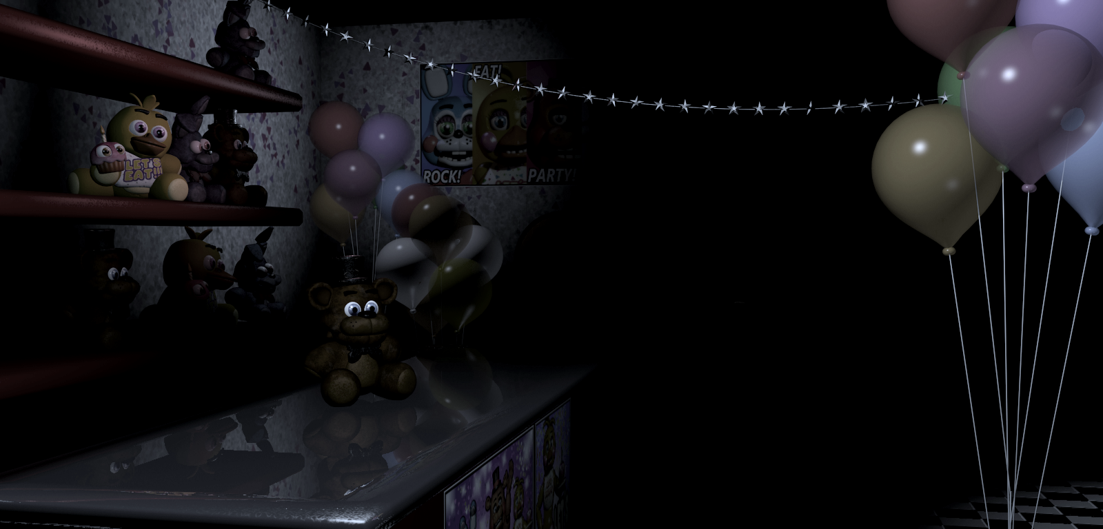 Image PrizeCornerDark.png Five Nights at Freddy's Wiki