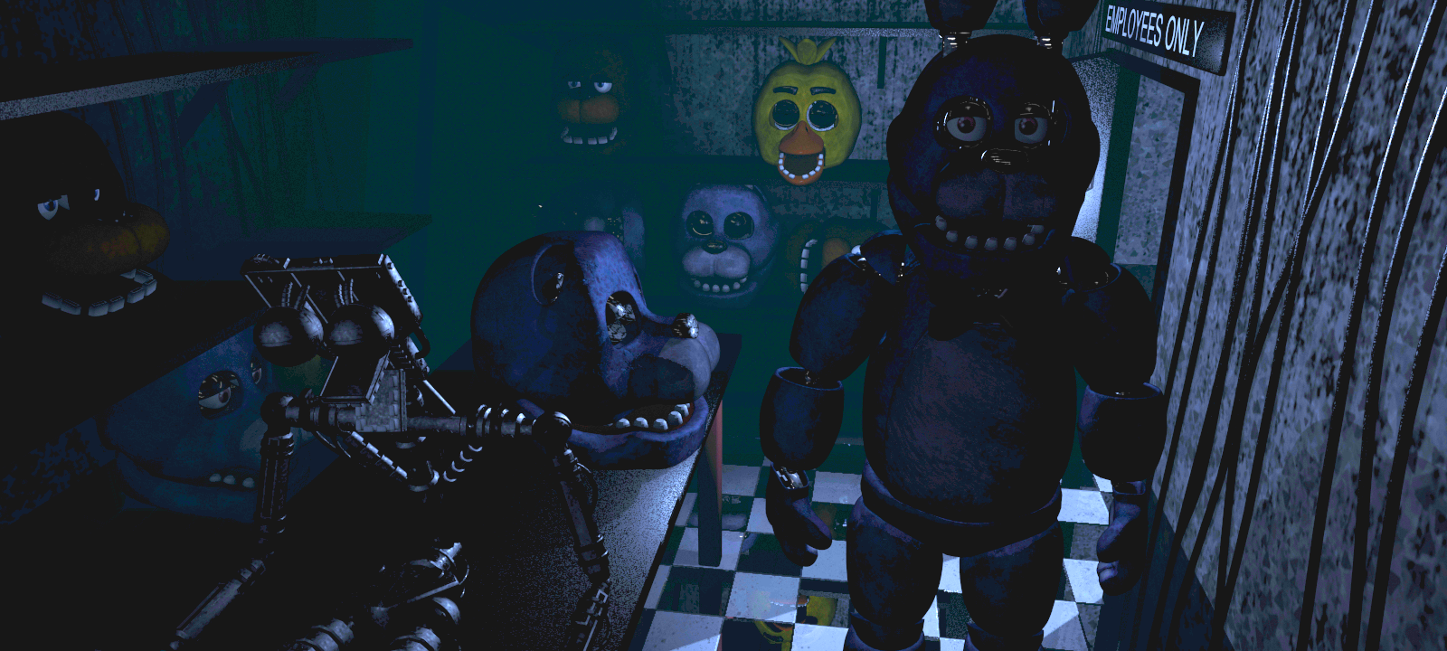 Scrapped Characters, Five Nights at Freddy's Animatronic Guidance Wiki