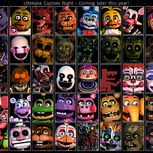 Ultimate Custom Night Five Nights At Freddy S Wiki Fandom