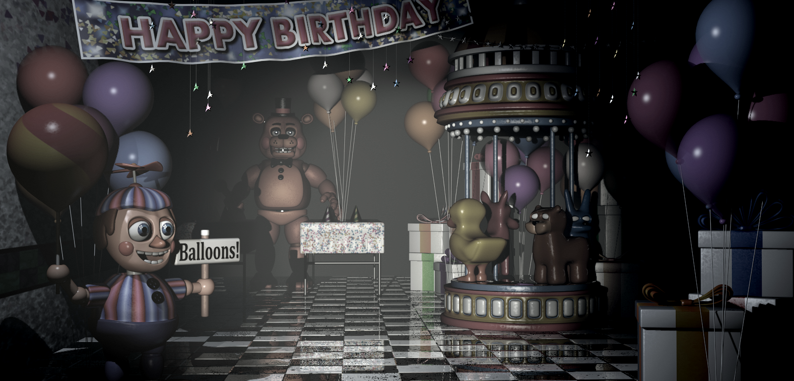 Fnaf 2 Map Sfm