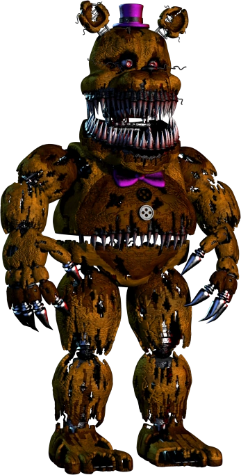 Resultado de imagen de fnaf 4 nightmare fredbear