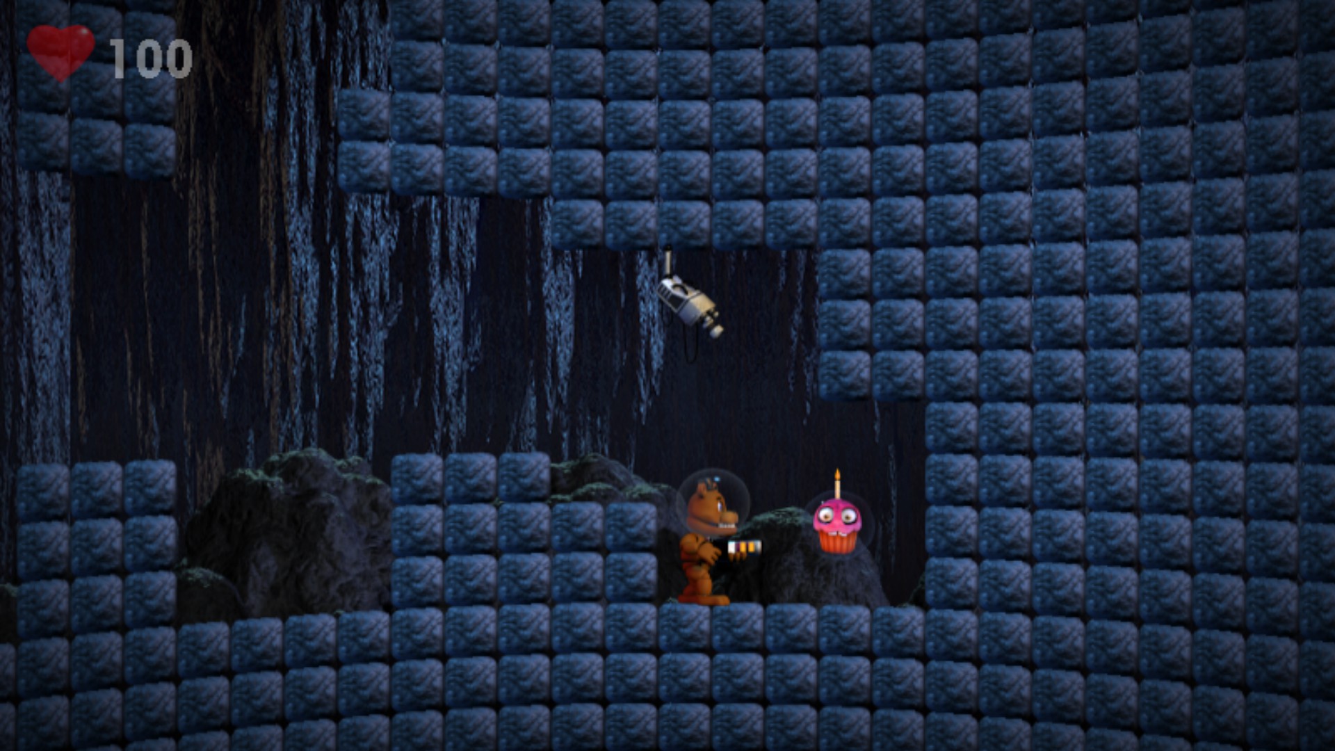 Fnaf World Freddy In Space Cupcake Locations