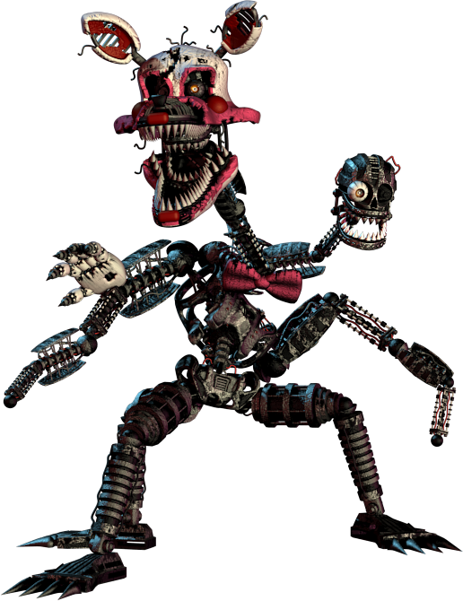 fnaf nightmare mangle plush