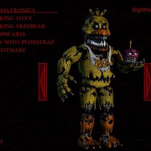 Nightmare Chica Wiki Freddy Fazbear S Pizza Fandom