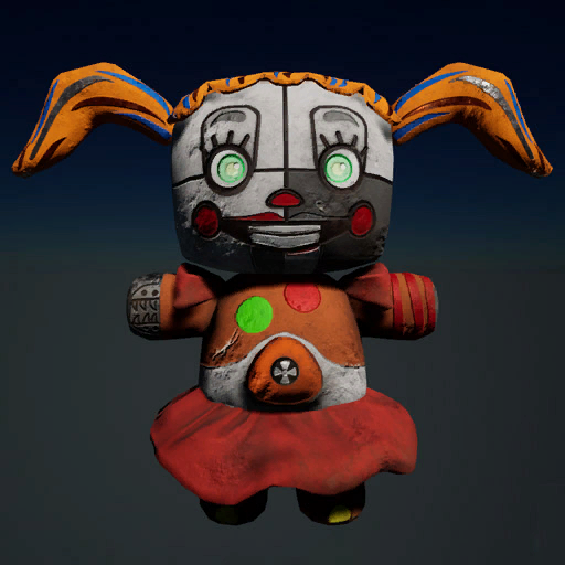 fnaf scrap baby plush