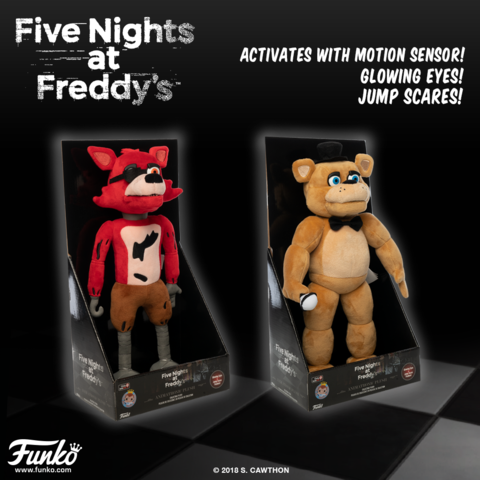 fright night at freddy's plushies