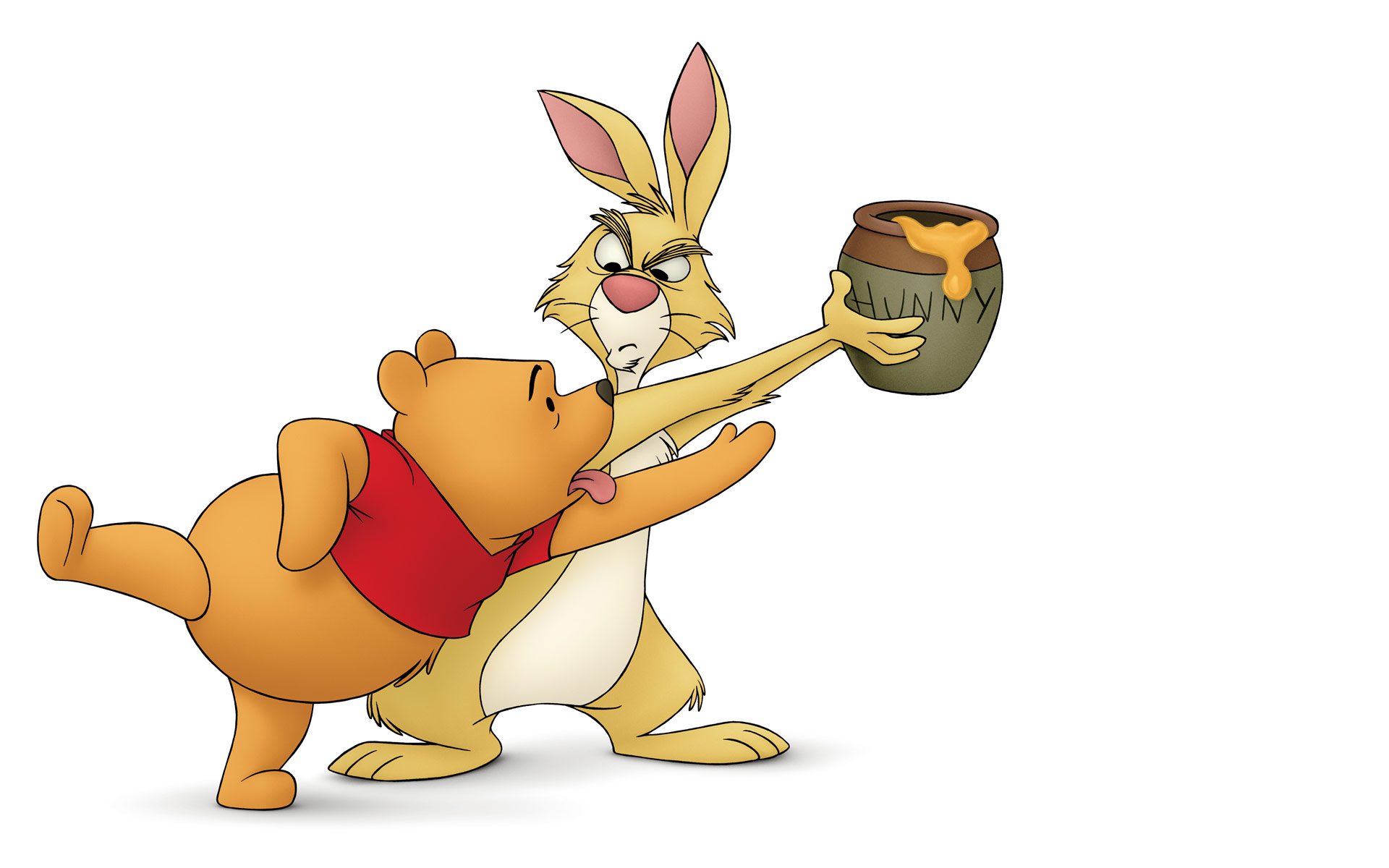 Imagen - Pooh-Rabbit-Winnie-the-Pooh-Wallpaper.jpg | Wiki Freddy