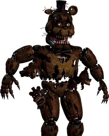 Nightmare Fnaf 4 Characters Full Body