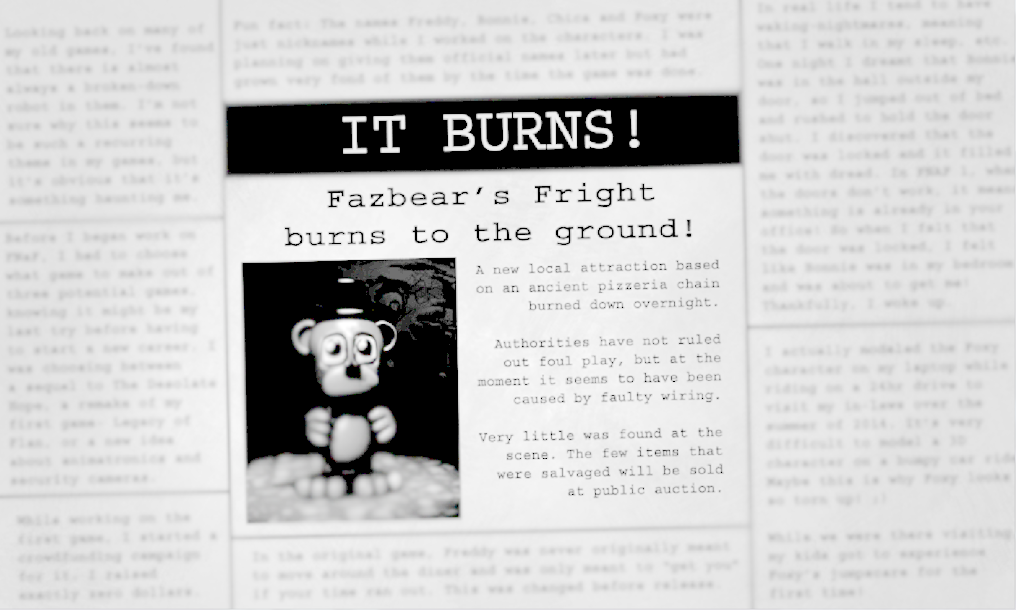 Five Nights at Freddy's 3 Good Ending, Bad Ending & Secret Ending