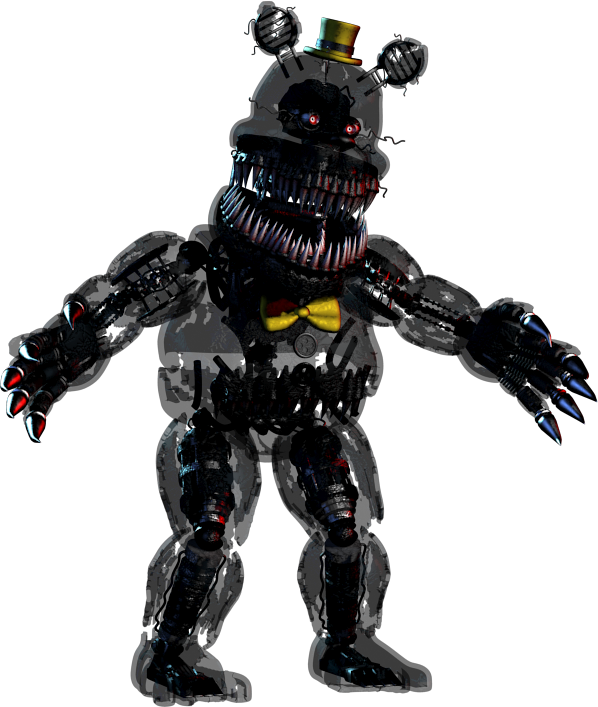 nightmare five nights at freddy's toys