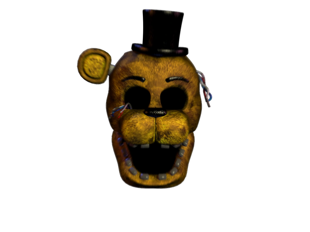 Imagen Fnaf 2 golden freddy jumpscare by crueldude100d86gxx7 copia