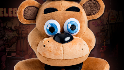 fnaf golden freddy plush sanshee