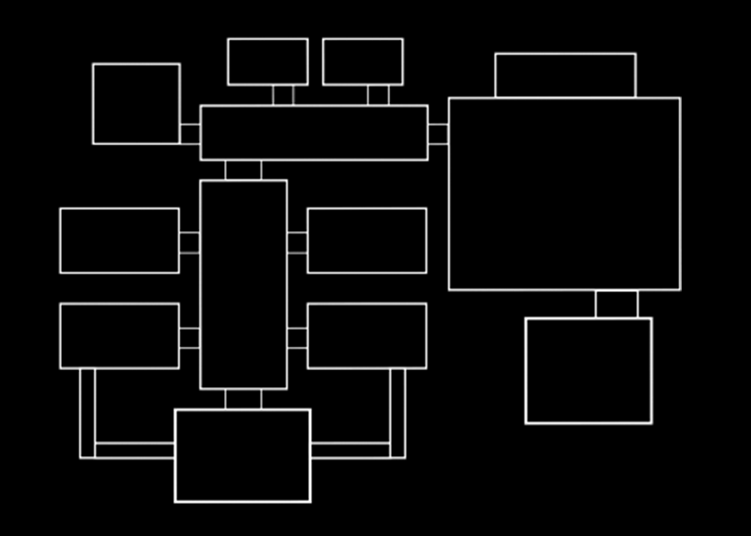 План карты фнаф 4