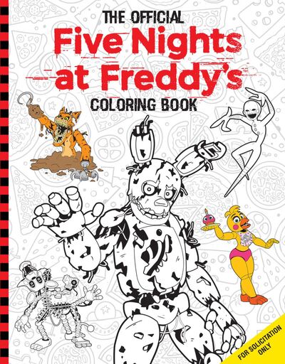 Revelada La Portada Del Libro Para Colorear Oficial De Fnaf Previews De La Novela Grafica De Fnaf The Twisted Ones Fandom